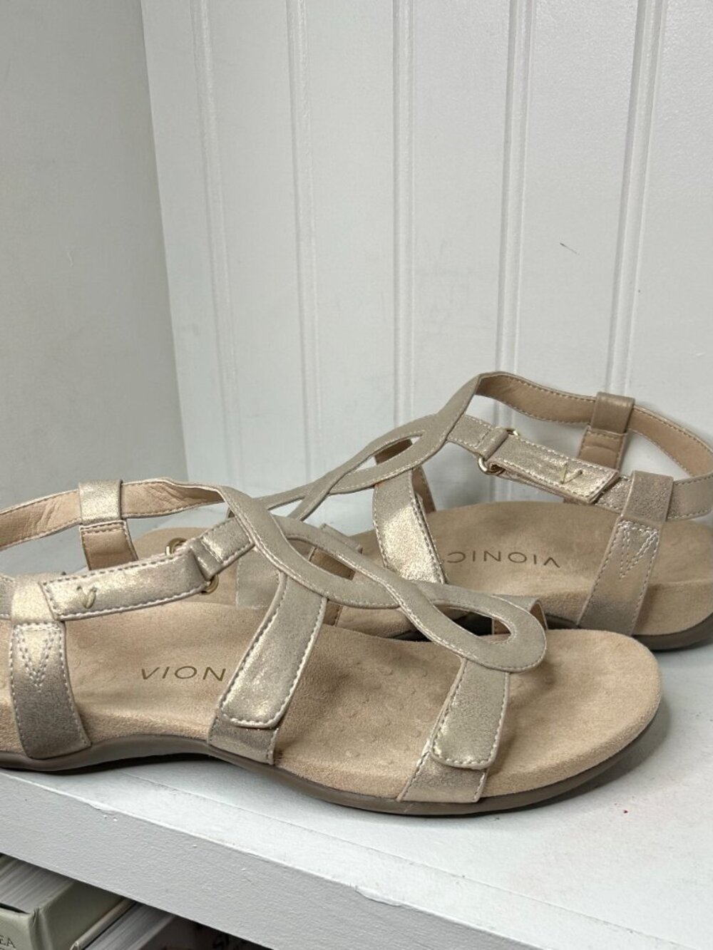 Vionic Jodie Comfort Walking Ergonomic Walking Flat Sandals size 9 - Picture 6 of 6